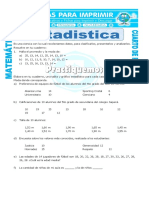 Estadistica para Cuarto de Primaria