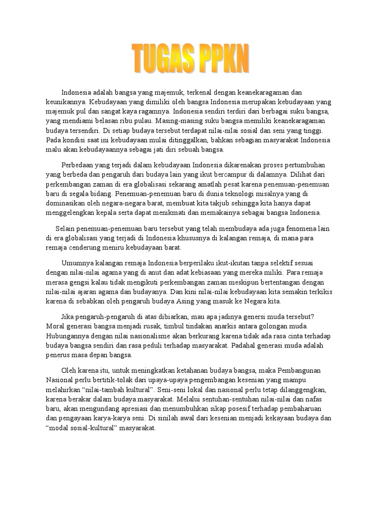 Tugas Pkn Pdf
