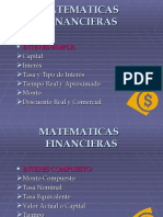 matematicas financieras