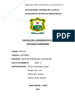 Lab.nº1 - Fisica 2 - Densidad de Una Sustancia