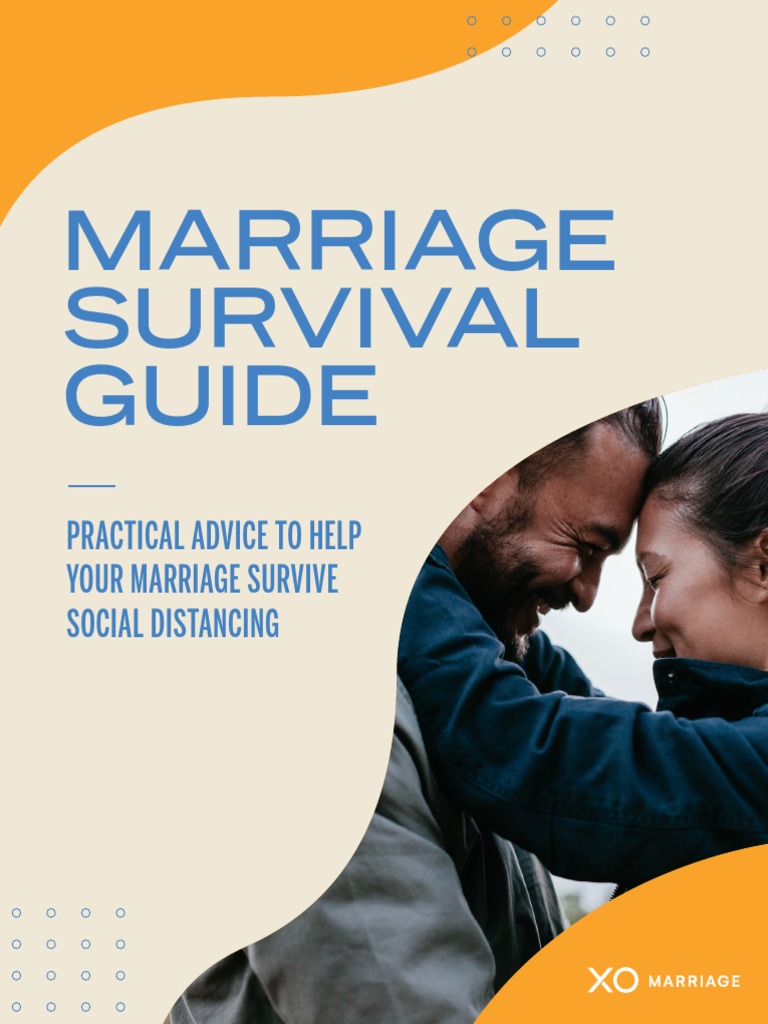 Marriage Survival Guide PDF Marriage Anxiety
