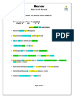 Answer Key Review Adjective-Adverb