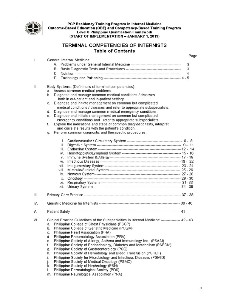 Terminal Competencies of Internists V. 2 | PDF | Anemia | Myocardial ...