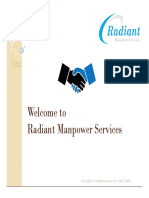 Radiant Manpower Service - Presentation