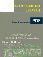 Visum Et Repertum Jenazah