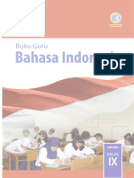 Buku Bahasa Indonesia Kelas 9 - Buku Guru