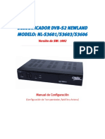 Decodificador Dvb s2 Newland Modelo Nl s3601 s3603 s3606 Sw1002 Hispansat Revisado (1)