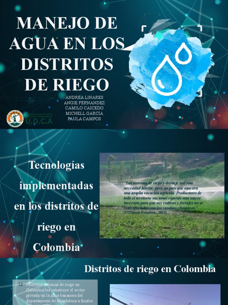 Distritos de Riego | PDF | Riego | Materiales transparentes
