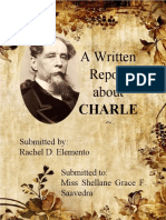Charles Dickens - Written Report