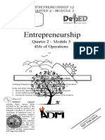 Entrepreneurship 11&12 Q2 SLM WK3