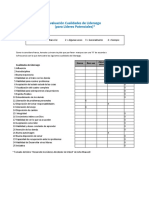 Evaluación Cualidades de Liderazgo - Evaluador (1) Jesus