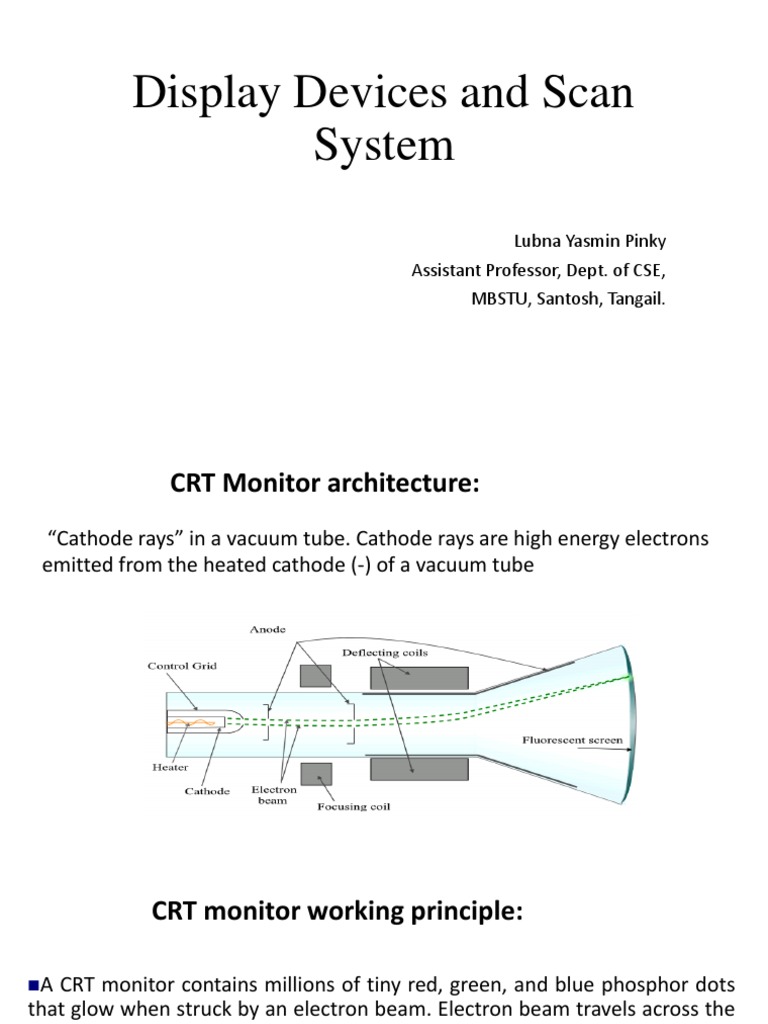 Display Device and Scan System | PDF | Computer Monitor | Liquid ...