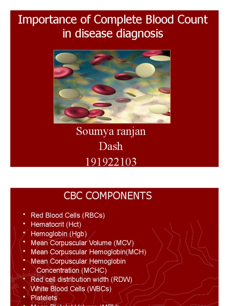 The Complete Blood Count A Comprehensive Guide to Understanding CBC