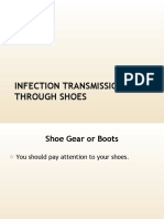Prevent Infections Through Shoes
