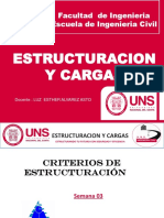 Estructuracion y Cargas - Iu S3