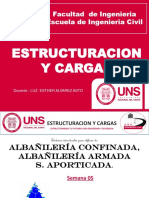 Estructuracion y Cargas - Iu S5