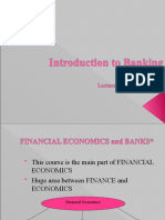 Lecture 1 - Introduction To Banking