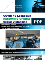 COVID-19 Lockdown Resuming Ops Social Distancing - Tata AutoComp