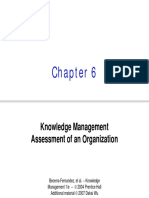 Knowledge Management Assessment of An Organization