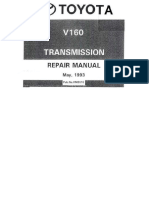 Toyota v160 Transmission Repair Manual RM351E