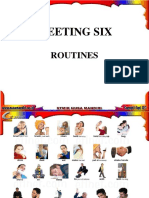 Meeting Six: Routines
