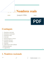 Nombres Reals