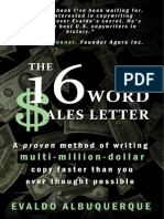 The - 16 - Word - Sales - Letter - A - Proven - Method Evaldo Albuquerque