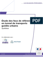 Cetu Docinfo Synthese Etude Feux Reference Tunnels 2019