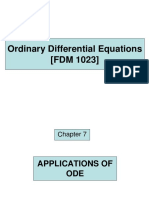 Ordinary Differential Equations (FDM 1023)