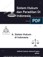 Sistem Hukum Dan Peradilan Di Indonesia