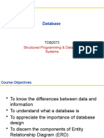 Database: Structured Programming & Database Systems