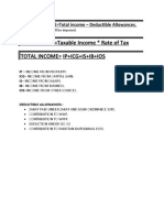 LECTURE 2 (INCOME FROM PROPERTY) - TAX YEAR 2021