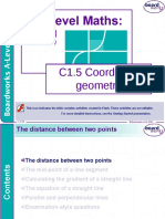 c1-5 Coordinate Geometry