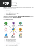 Python 3 Programming