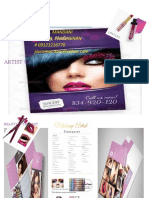 Brochure Make Up: Joyce S. Mandani Aguilar, Pangasinan # 09121216770