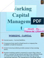 Working Capital Managemen T