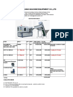 Quotation For 2L and 5L Automatic