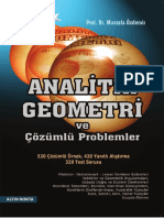 Üniversiteler İçin Analitik Geometri Ve Çözümlü Problemler Mustafa Özdemir