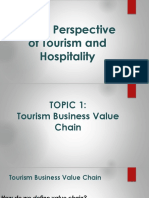 Micro Perspective of Tourism and Hospitality