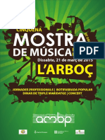 Cartell Mostra AMBP 2015 CARRETERA Petit