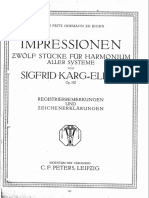IMSLP306316-PMLP495576-Karg-Elert, Impressionen, Zwölf Stücke Für Harmonium, Alle Systeme, Op.102