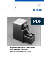 Vickers: Proportional Pressure Control Valve With Integrated Electronics