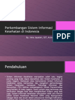 02 Perkembangan Sistem Informasi Kesehatan di Indonesia