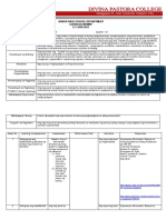 Curriculum Map Culannay