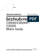 C6500/C6500P/ C5500 Main Body Main Body: Service Manual