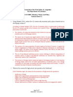 Monetary Policy Tutorial Sheet 2 (2)