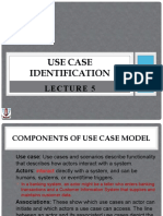 Lecture 5 Use Case Identification