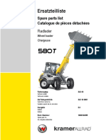 Ersatzteilliste: Spare Parts List Catalogue de Pièces Détachées