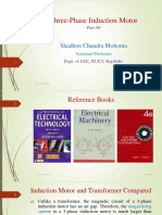 Three-Phase Induction Motor: Shadhon Chandra Mohonta