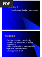 Introduction To Database Management